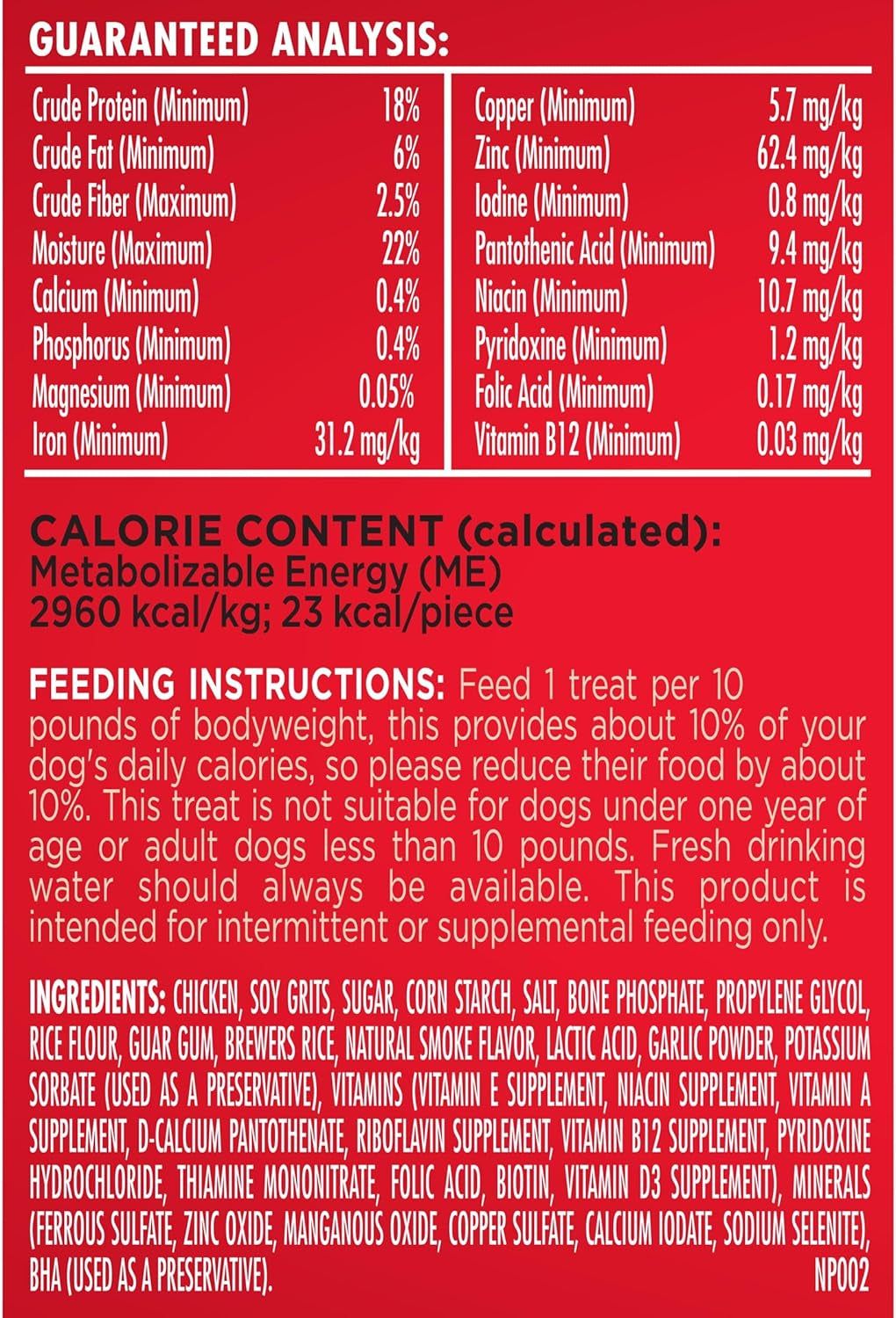 Soft & Chewy Dog Treats, Chicken Recipe with Chicken Breast, 25 Ounce Container